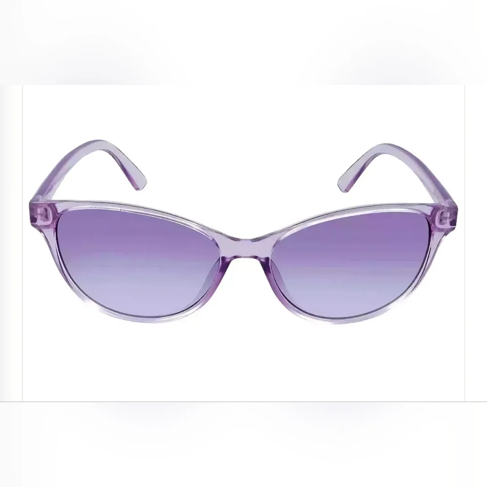 Calvin Klein Womens Purple Cat Eye Ladies Sunglasses (NWT) - Picture 4 of 4